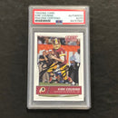 2016 Panini Score #321 Kirk Cousins Signed Card AUTO PSA Slabbed Washington