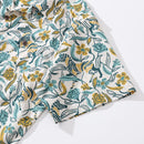 Hawaiian Shirt For Men BohoZebra By Amy Suther Shirt Camp Collar 100% Cotton