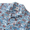 Hawaiian Shirt For Men Monsters of the Deep Shirt Camp Collar 100% Cotton