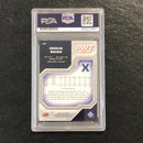 2009 UPPER DECK DRAFT EDITION #24 DERRICK BROWN Signed Card PSA Slabbed Auto RC Xavier