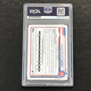 2021 Bowman 1st Edition Paper #BP-131 Christopher Morel Signed Card PSA Slabbed Auto Cubs