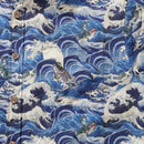 Men's Hawaiian Shirt Lucky Embrace Print Cotton Button-down Short Sleeve Aloha Shirt