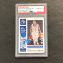 2021-22 Panini Chronicles Draft Picks #25 Brandon Boston Jr Signed Card AUTO 10 PSA Slabbed Kentucky