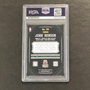 2013-14 Panini Pinnacle #174 John Henson Signed Card AUTO PSA Slabbed Bucks