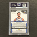 2020-21 Panini Prizm #87 Klay Thompson Signed Card AUTO PSA Slabbed