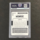2015-16 NBA Hoops #111 Greg Monroe Signed Card AUTO PSA/DNA Slabbed Bucks