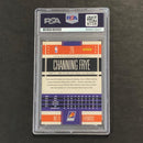 2010-11 Panini Classics #26 Channing Frye Signed Card AUTO PSA Slabbed Suns