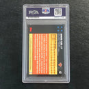 2007-08 Topps #42 David Lee Signed Card AUTO PSA Slabbed Knicks