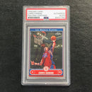 2006-07 Topps Chrome #35 Chris Kaman Signed Card AUTO PSA Slabbed Clippers