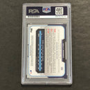 2015 Bowman #105 Willy Adames Signed Card PSA Slabbed AUTO Grade 10 Rays