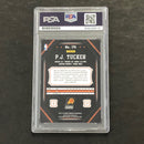2013-14 Pinnacle #176 P.J. Tucker Signed Card AUTO PSA Slabbed Suns