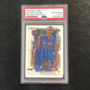 2001 SAGE HIT #15 Steven Hunter Signed Card AUTO PSA/DNA Slabbed Magic