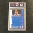 2000-01 Upper Deck MVP Electrifying #E3 DAMON STOUDAMIRE Signed Card AUTO PSA Slabbed Trail Blazers