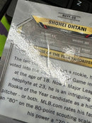 2018 Bowman Chrome Rookie of the Year Mojo Refractor Shohei Ohtani INDENT