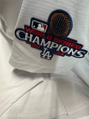 Autographed Freddie Freeman World Series Patch Jersey Signed