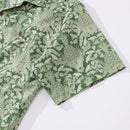 Hawaiian Shirt For Men Beauty of the Tropics By Jen Delaney Shirt Camp Collar 100% Cotton