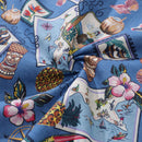 Men's 1970s Vintage Hawaiian Shirt Button-down Short Sleeve Aloha Beach Shirt