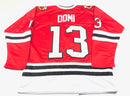 Max Domi signed Jersey PSA/DNA Chicago Blackhawks Autographed