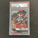 2016-17 Panini Prizm #53 DeAndre Jordan Signed Card AUTO PSA Slabbed Clippers