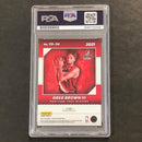 2021-22 Panini Instant #YO-34 Greg Brown Signed AUTO PSA Slabbed Trail Blazers