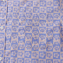 Hawaiian Shirts For Men Retro Hibiscus Print 100% Cotton Short Sleeve