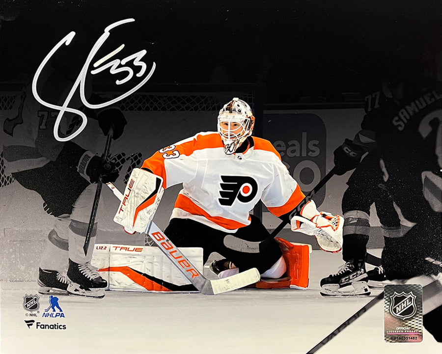 Samuel Ersson First Shutout Philadelphia Flyers Autographed 11