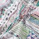 Hawaiian Shirts For Men Vintage Cotton Button Down Tribal Print Short Sleeve Aloha Shirt