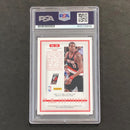 2012-13 PANINI CRUSADE #39 LaMarcus Aldridge Signed AUTO PSA Slabbed Trail Blazers