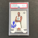 2010-11 Panini Threads #83 Al Jefferson Signed AUTO PSA Slabbed Jazz