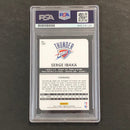2015-16 Panini Complete #137 Serge Ibaka Signed Card AUTO PSA Slabbed Thunder