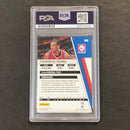 2010-11 Panini Season Update #26 Thaddeus Young Signed Card AUTO PSA Slabbed 76ers