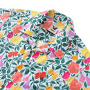 Hawaiian Shirt For Men Rainbow Petals 1940s Vintahe Shirt Camp Collar