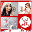 Personalized Christmas Wreath Photo Ornament - Upload Your Photo