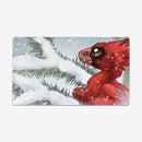Winter Microraptor Playmat