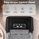 Ice Maker Countertop with Self-Cleaning for Home Kitchen Office Party