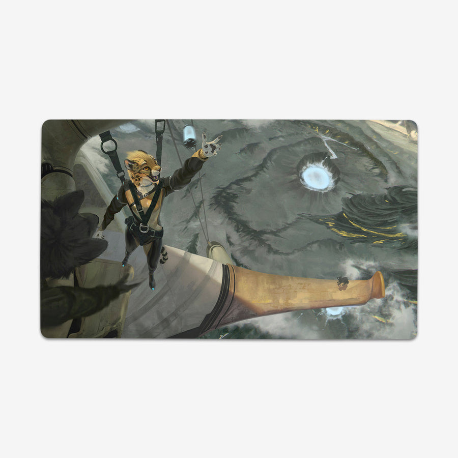 Venturing Into The Unknown Playmat
