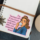 I'm Having It All Retro Lady Sticker | Vinyl Die Cut Decal