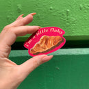 I’m a Little Flaky Croissant Sticker | Vinyl Die Cut Decal