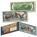 250th Anniversary $2 Bill – Black Eagle, Indian Chief & Bison