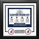 Cleveland Indians Custom MLB Baseball 8x10 Picture Frame Kit (Multiple Colors)