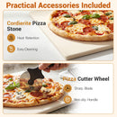 Indoor Electric Pizza Oven Countertop Pizza Oven for 12 Inch Pizzas-Black