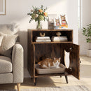 Cat Litter Box Enclosure with Storage Compartment