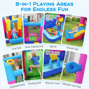 Inflatable Bounce House 8-in