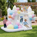 Inflatable Bounce House with Slide, Basketball Hoop & Blower