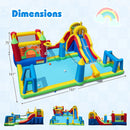 Inflatable Water Slide Bounce House 9-in