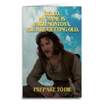 Inigo Montoya "Princess Bride" Birthday Card