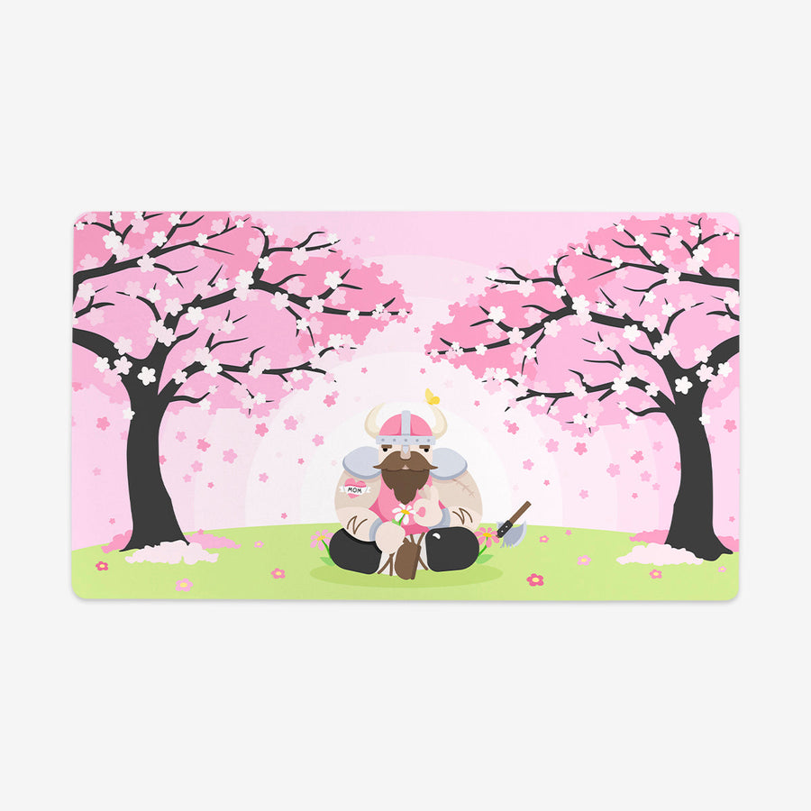 Barbas the Springtime Barbarian Playmat