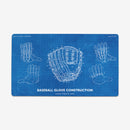Baseball Glove Construction Playmat