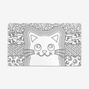 Colorbook Retro Purr Playmat