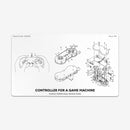 Controller For A Game Machine Playmat